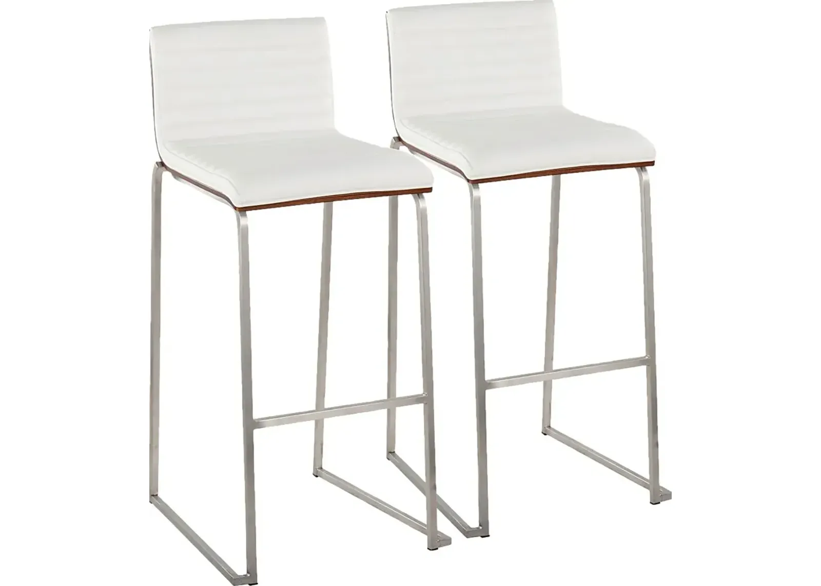 Tatesbrook VI White Barstool, Set of 2