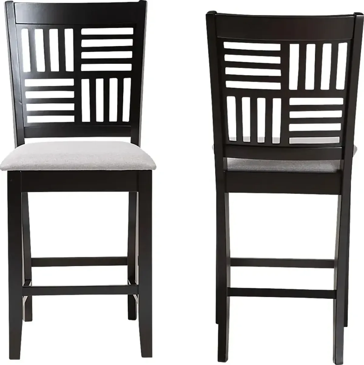 Whitla Gray Counter Stool, Set of 2