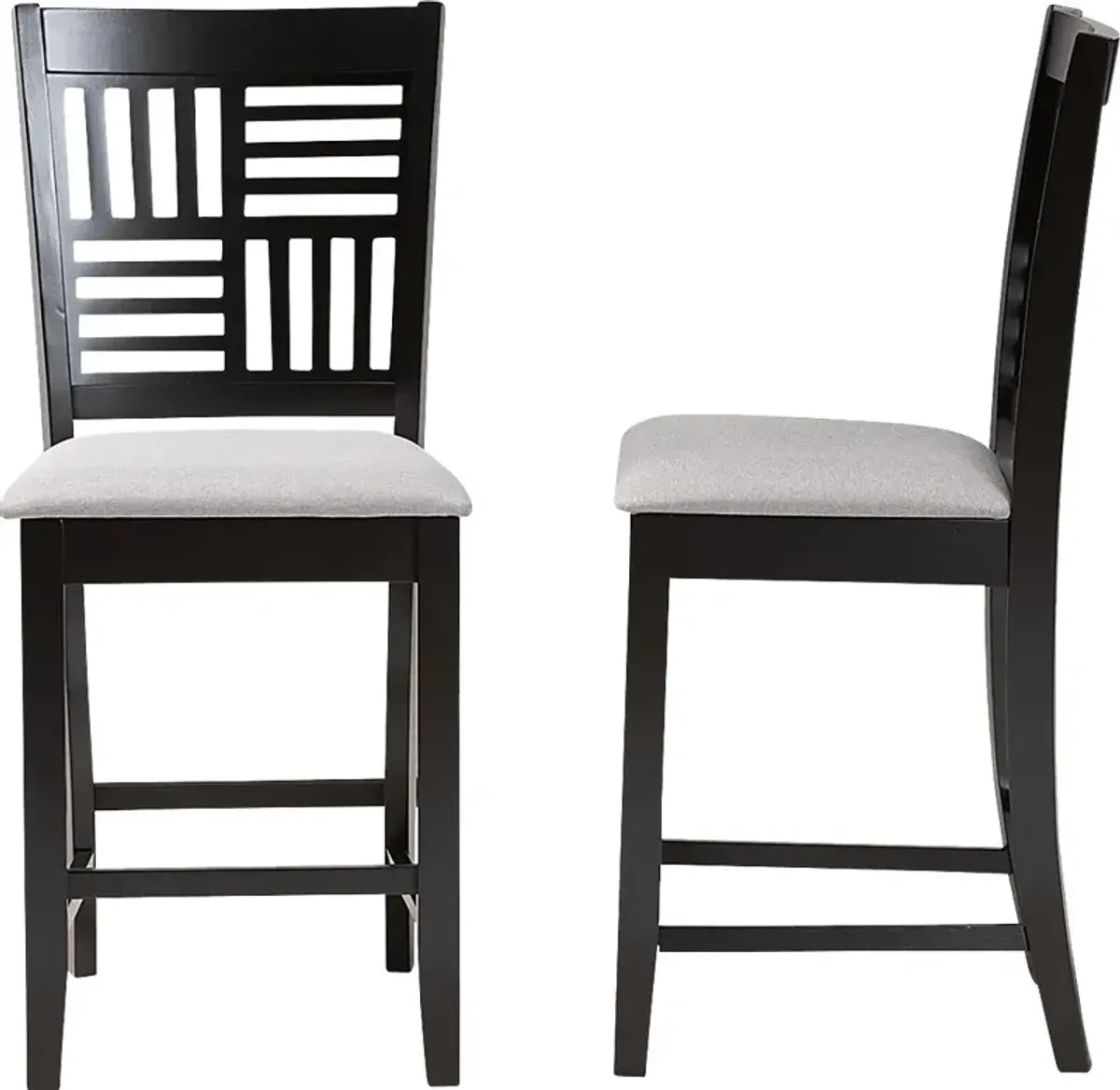 Whitla Gray Counter Stool, Set of 2