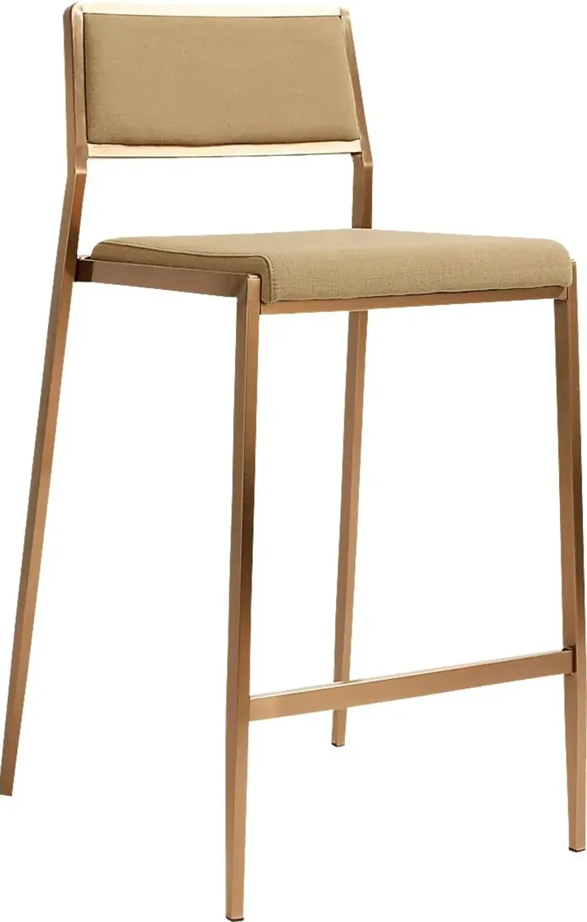 Cloudywing II Tan Counter Height Stool, Set of 2