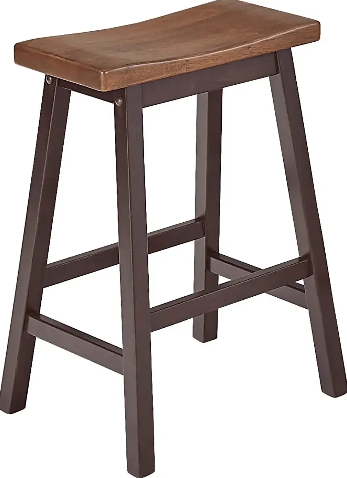 Keasey Brown Counter Stool, Set of 2