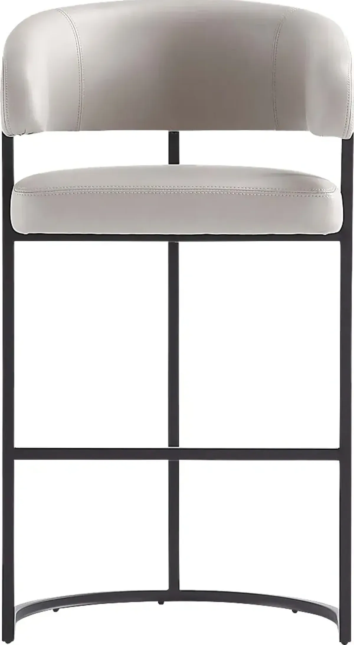 Absalom Light Gray Barstool