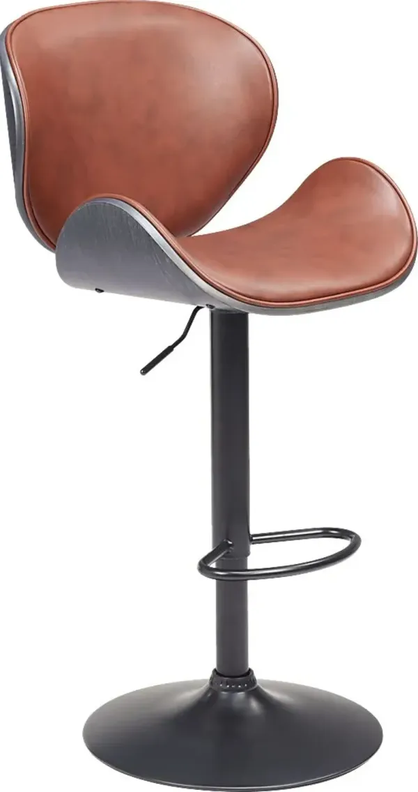 Nemesia Brown Bar Stool