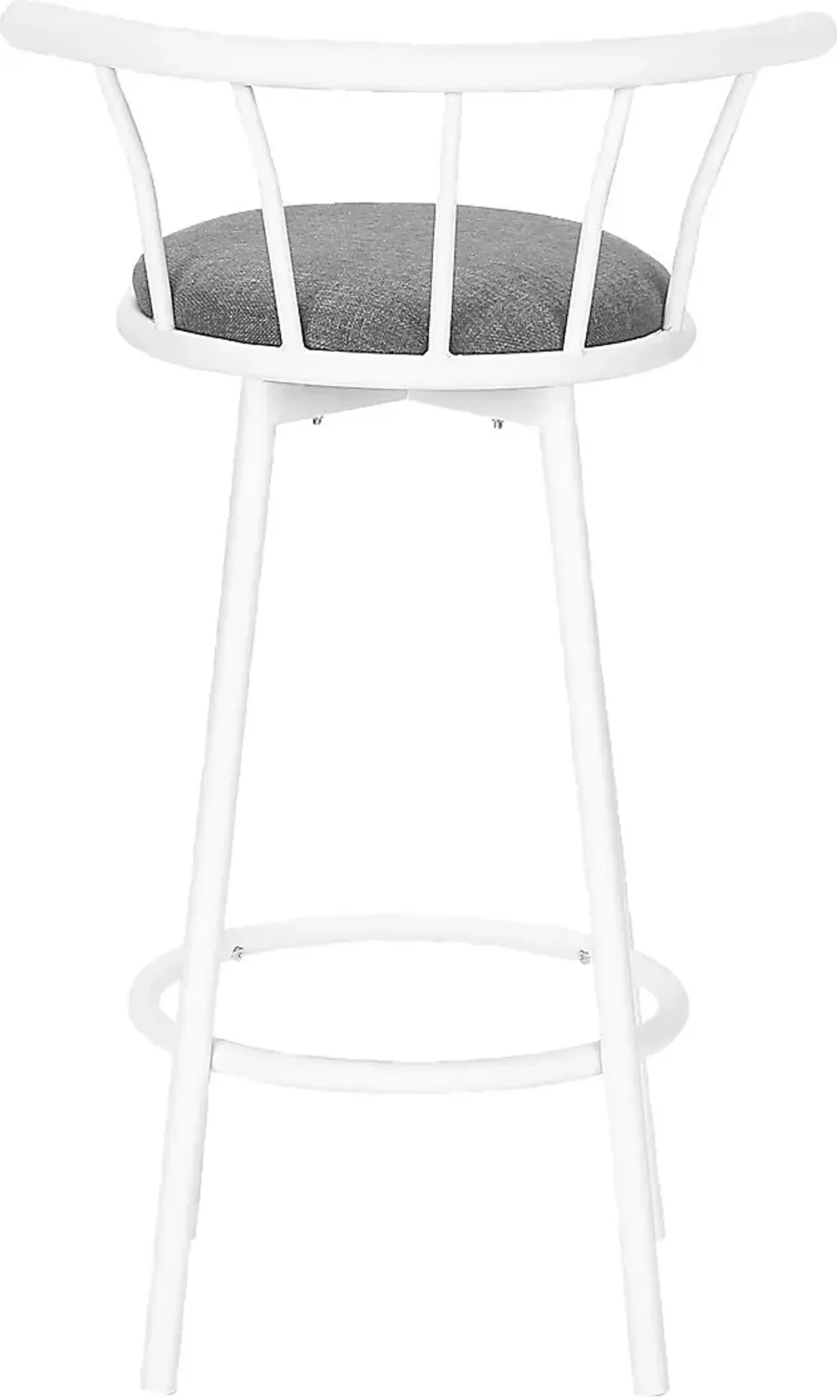 Sesslie Gray Swivel Barstool, Set of 2