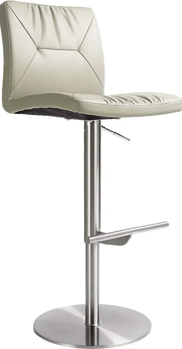 Limoneria Light Gray Adjustable Barstool