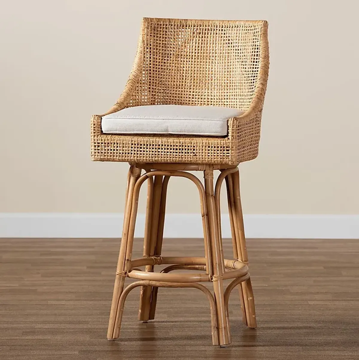 Eccles Brown Barstool