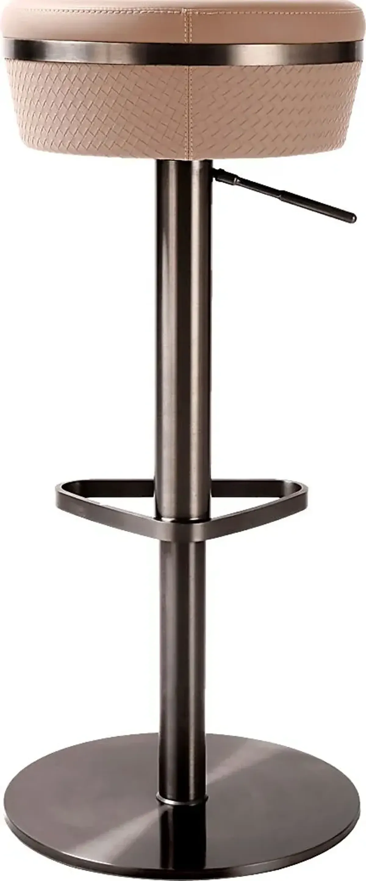 Nocumi Beige Adjustable Barstool