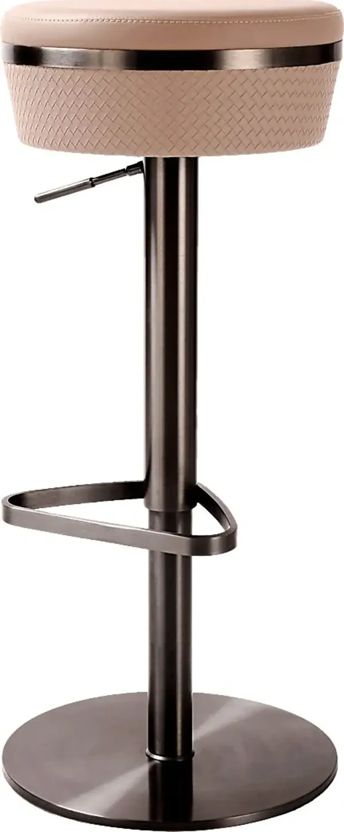 Nocumi Beige Adjustable Barstool