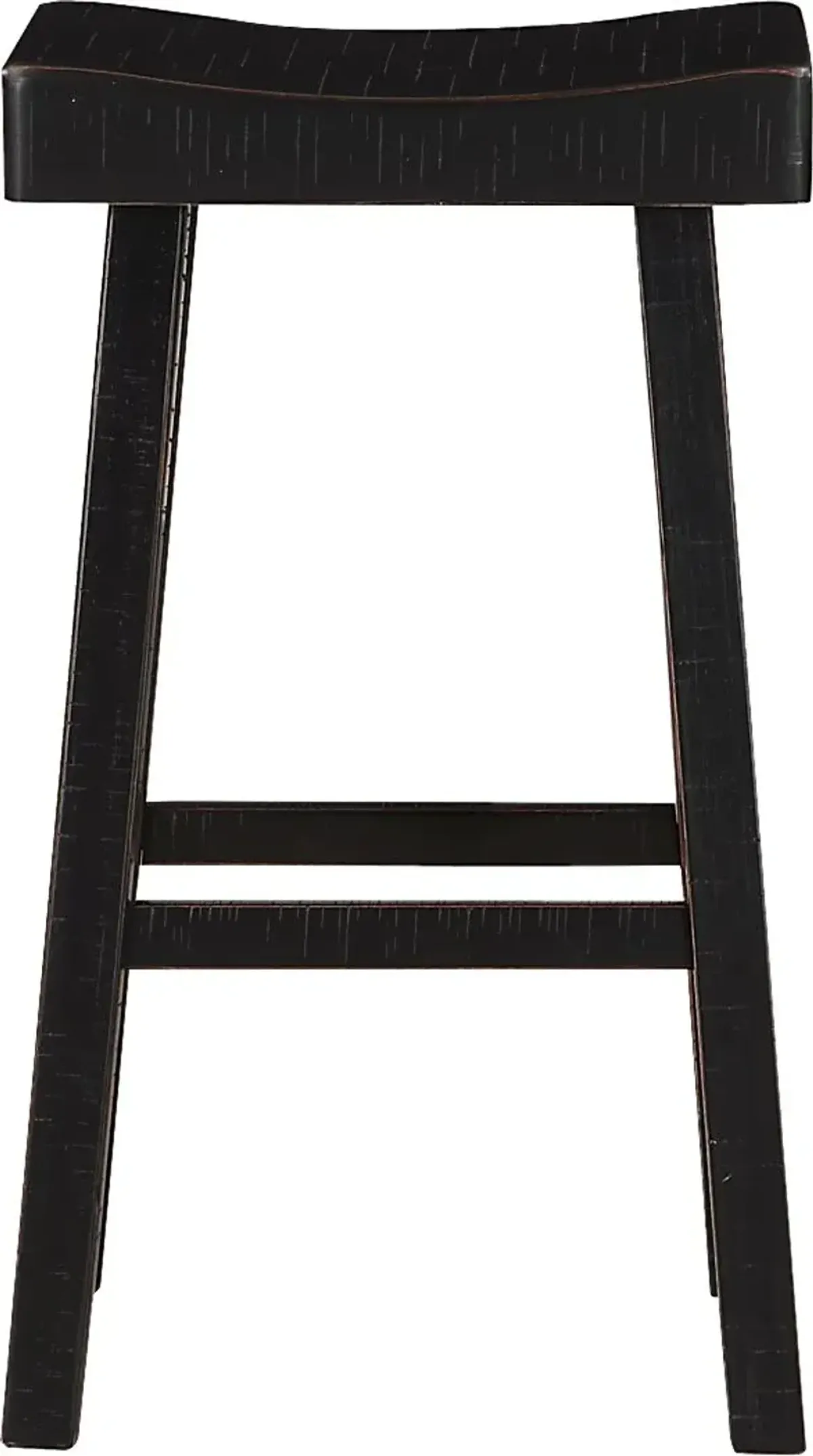 Mcewen Black Bar Stool, Set of 2