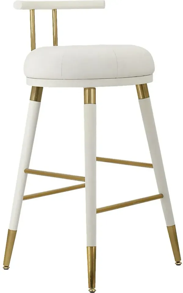 Donnalin White Barstool