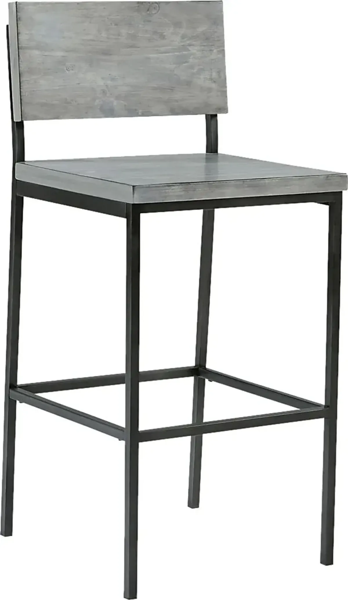 Barjud Gray Barstool