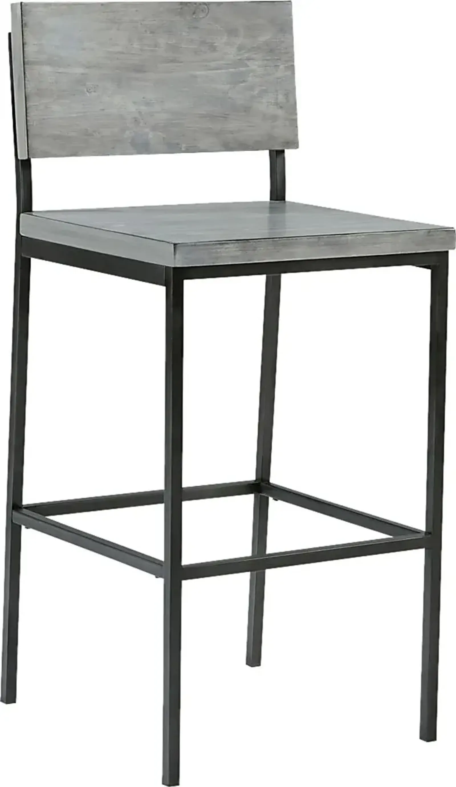 Barjud Gray Barstool