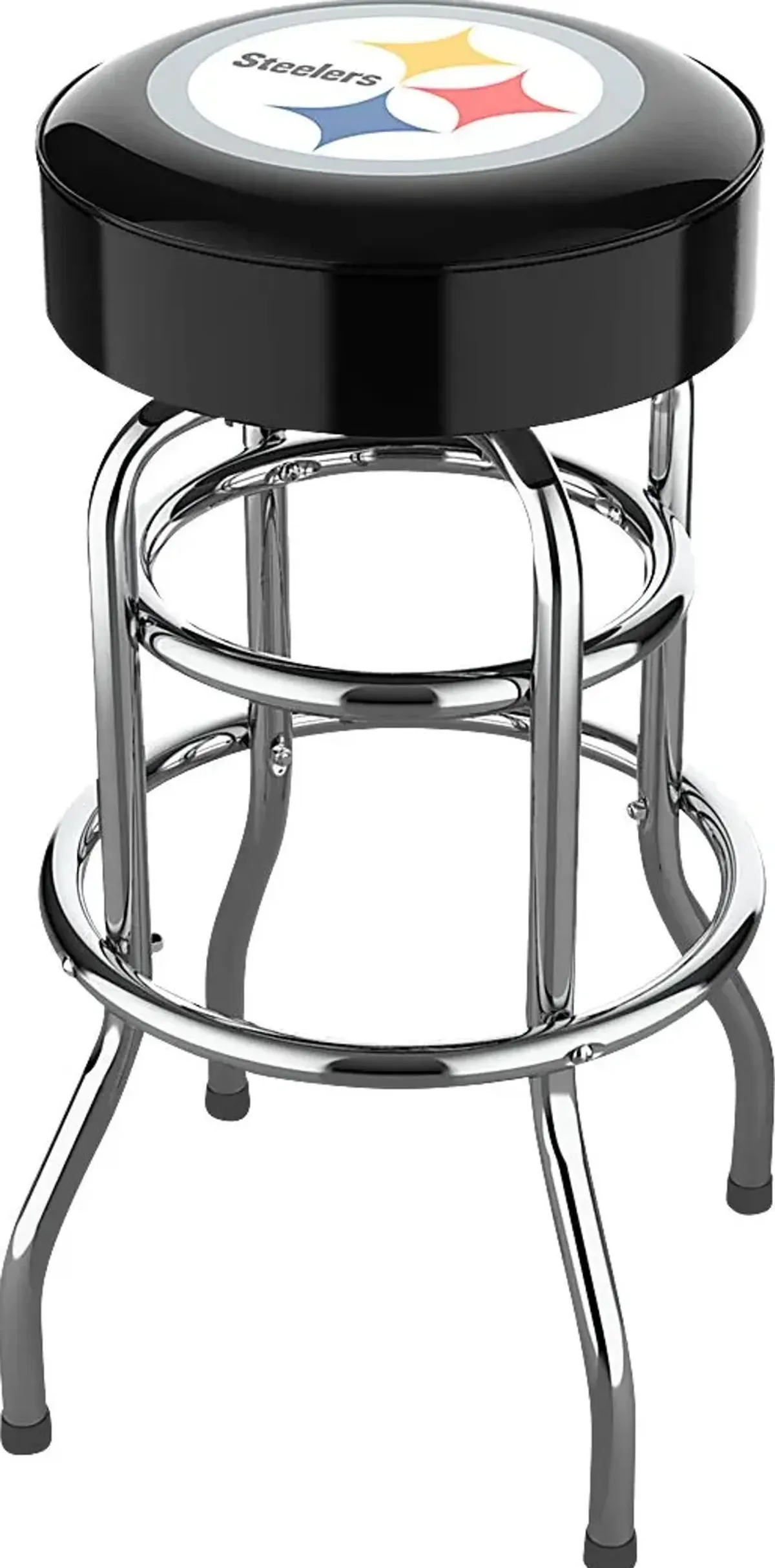 Big Team Pittsburgh Steelers Black Barstool