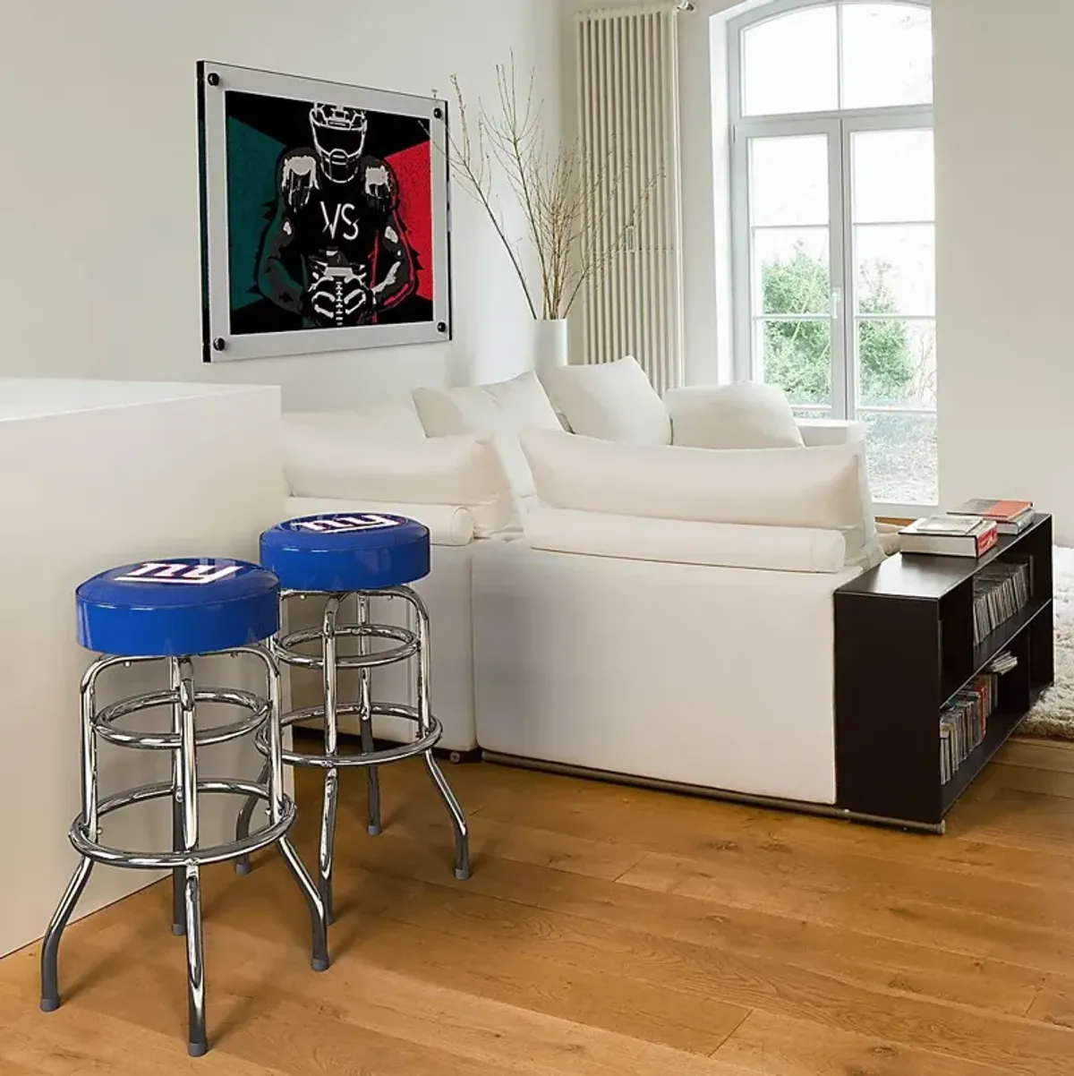 Big Team New York Giants Blue Barstools