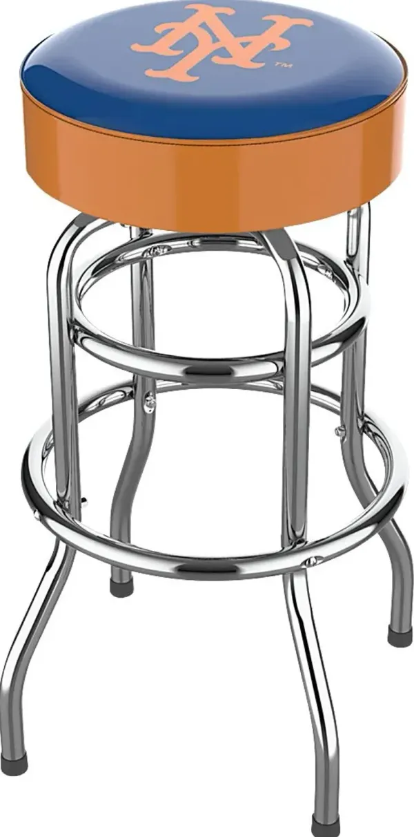 New York Mets Orange Barstool