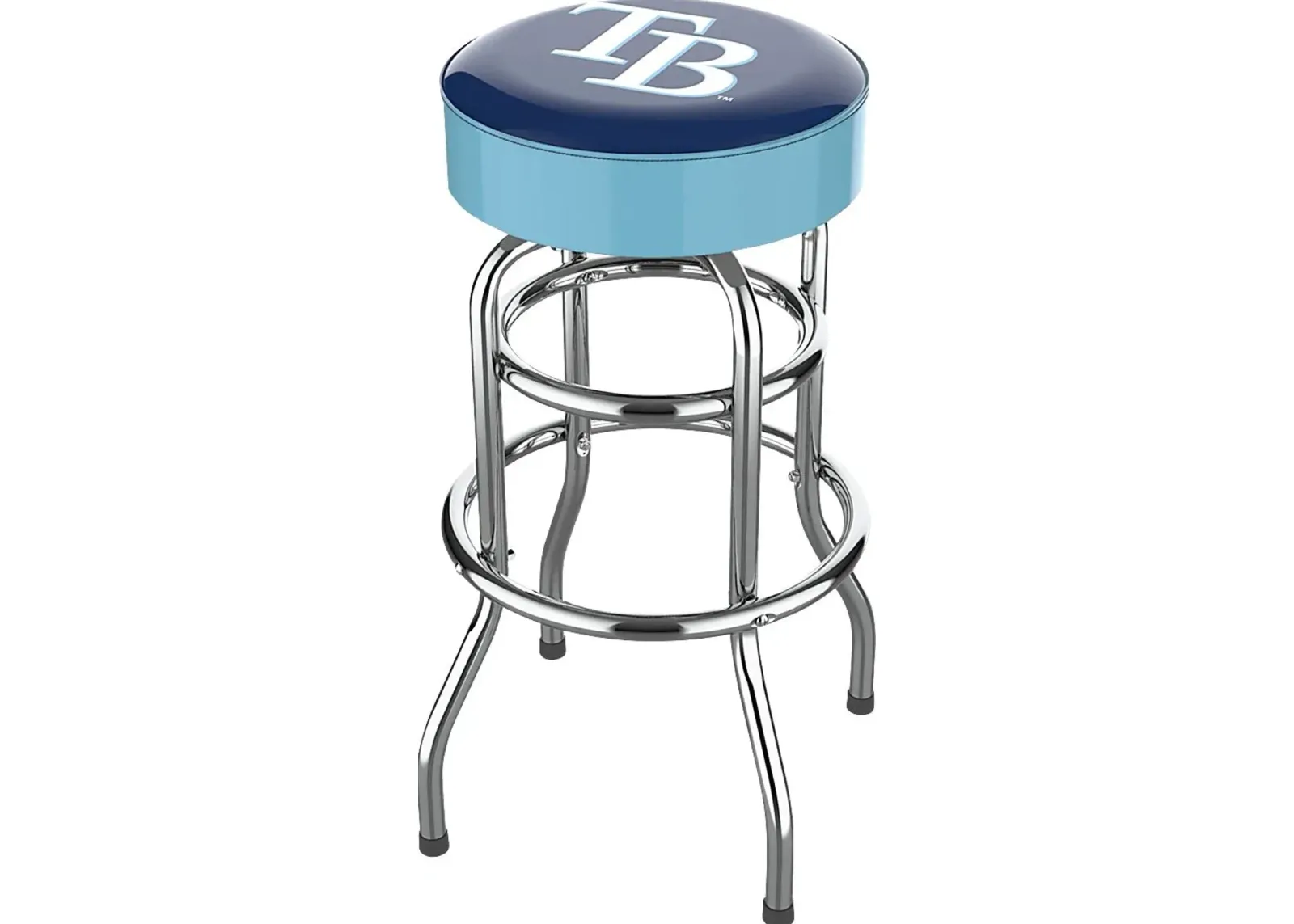 Tampa Bay Rays Light Blue Barstool