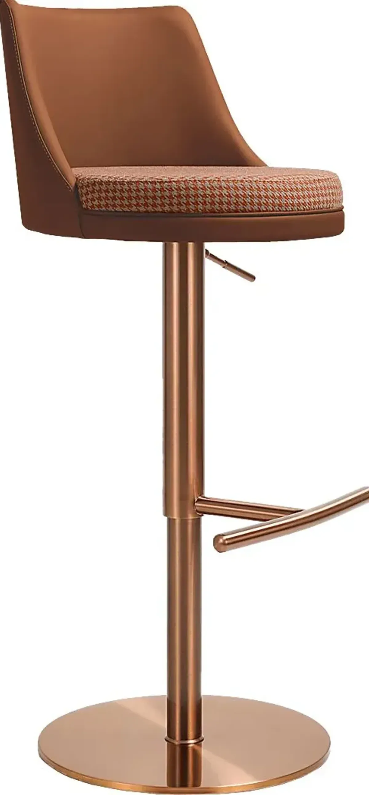 Balgreen Brown Swivel Barstool