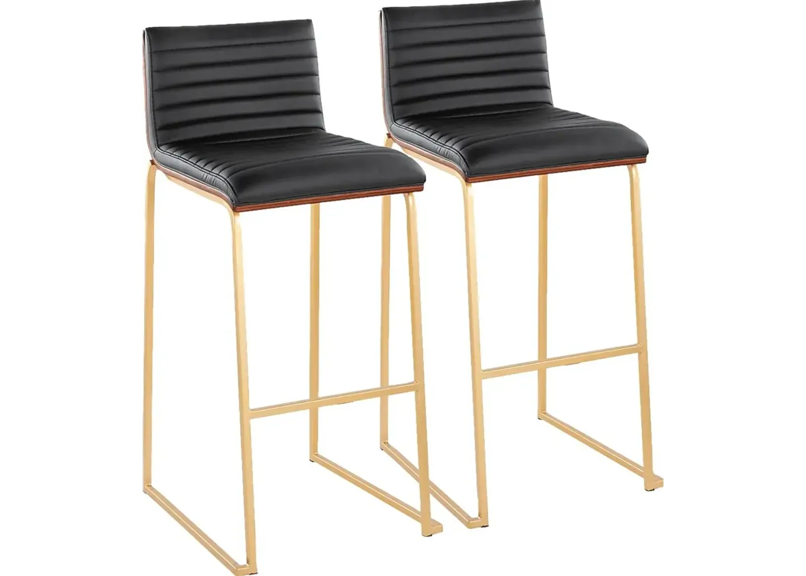 Tatesbrook IV Black Barstool, Set of 2