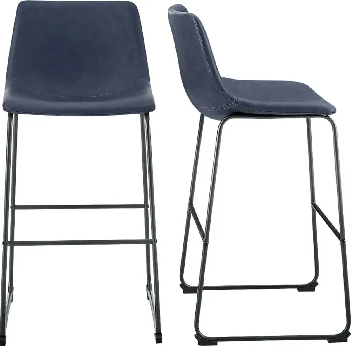 Badenoch Navy Barstool, Set of 2