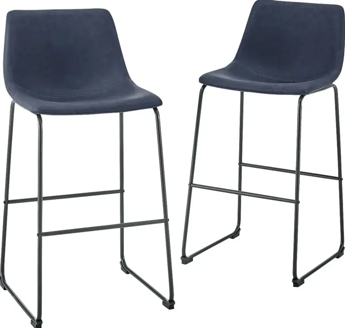 Badenoch Navy Barstool, Set of 2