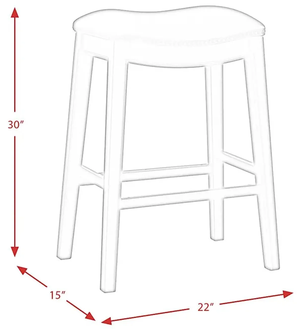 Soulbit Blue Barstool