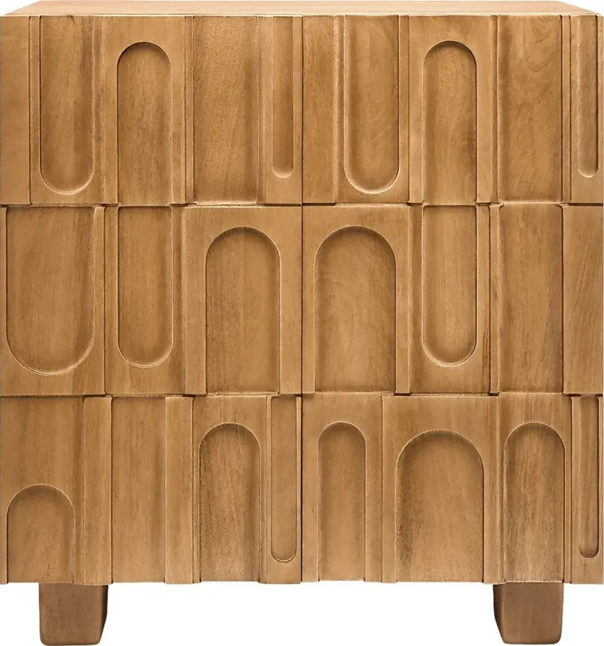 Razin Brown Bar Cabinet