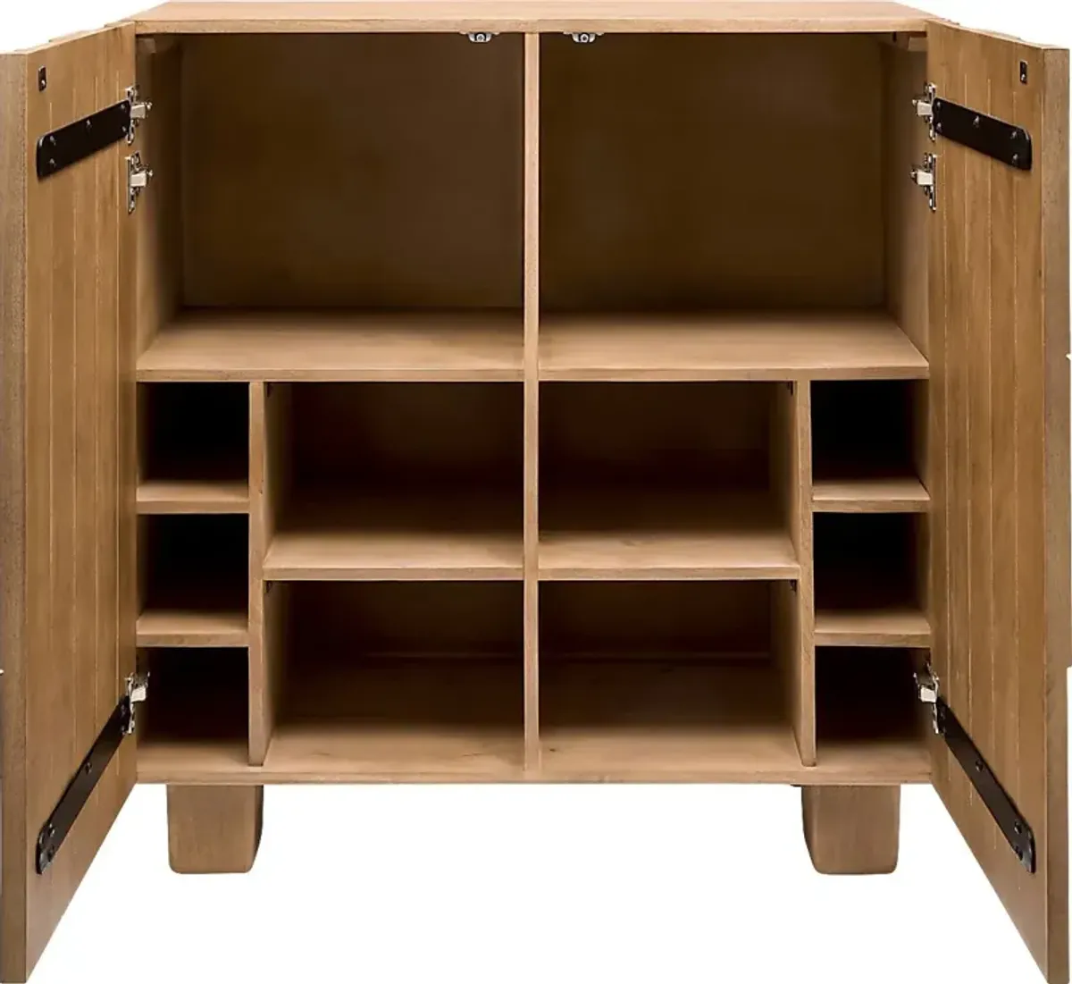 Razin Brown Bar Cabinet