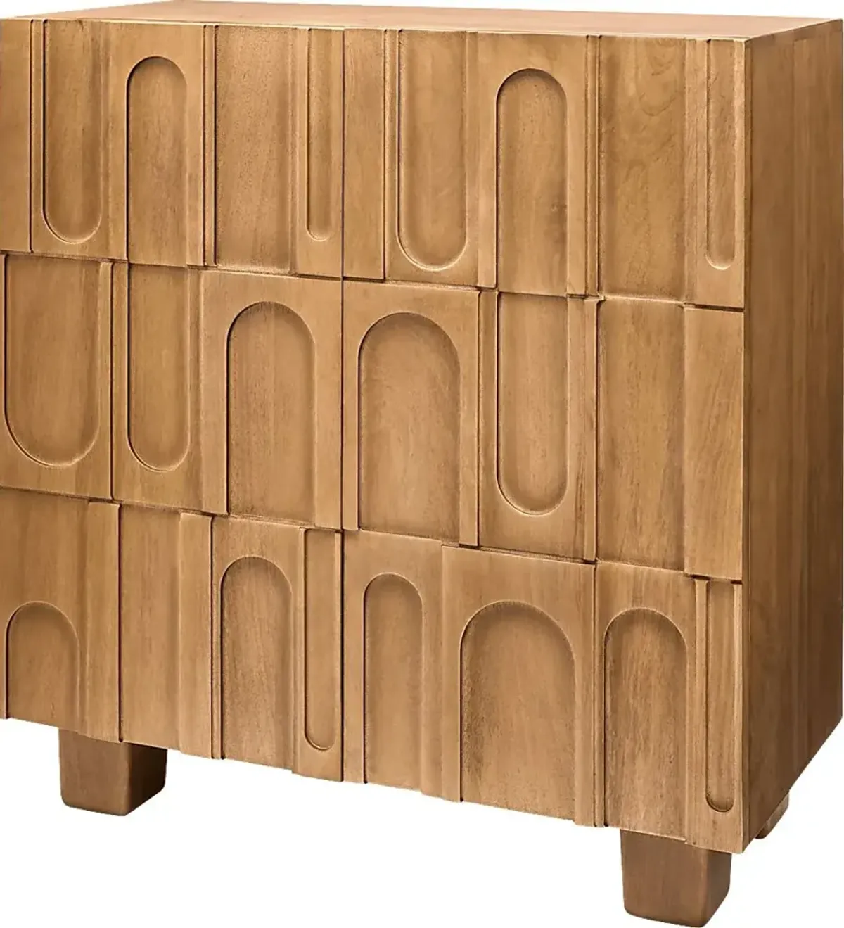 Razin Brown Bar Cabinet