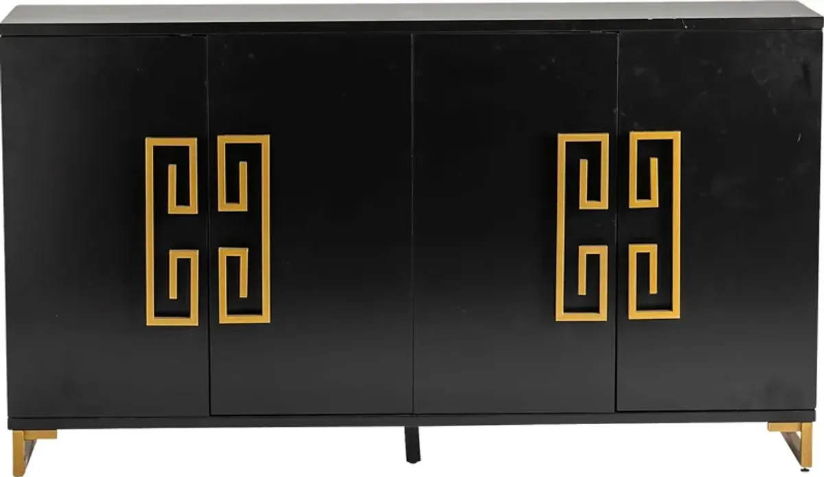 Startimea Black Sideboard
