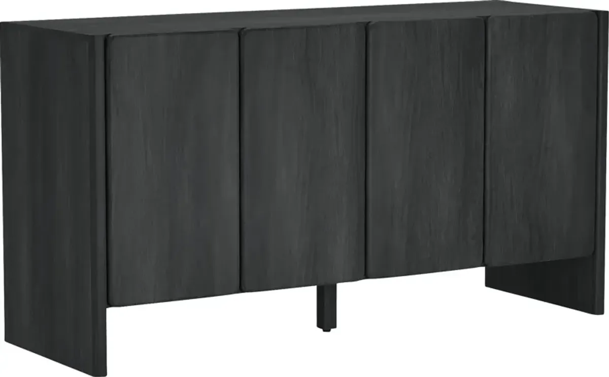 Herosunny Dark Gray Sideboard