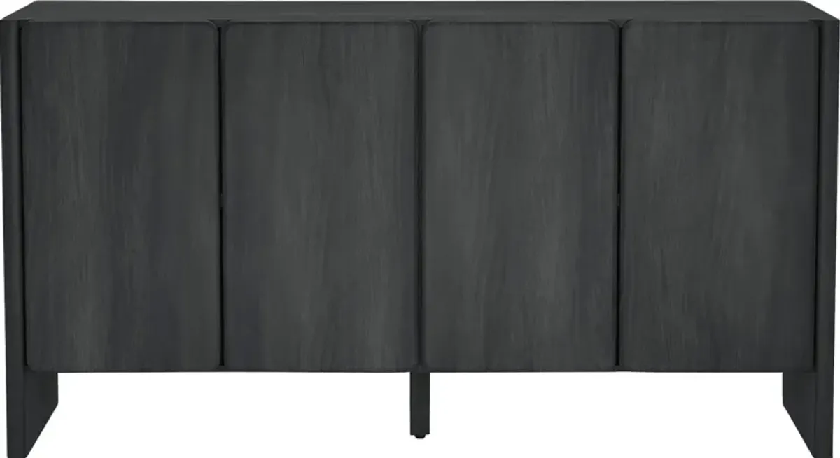 Herosunny Dark Gray Sideboard