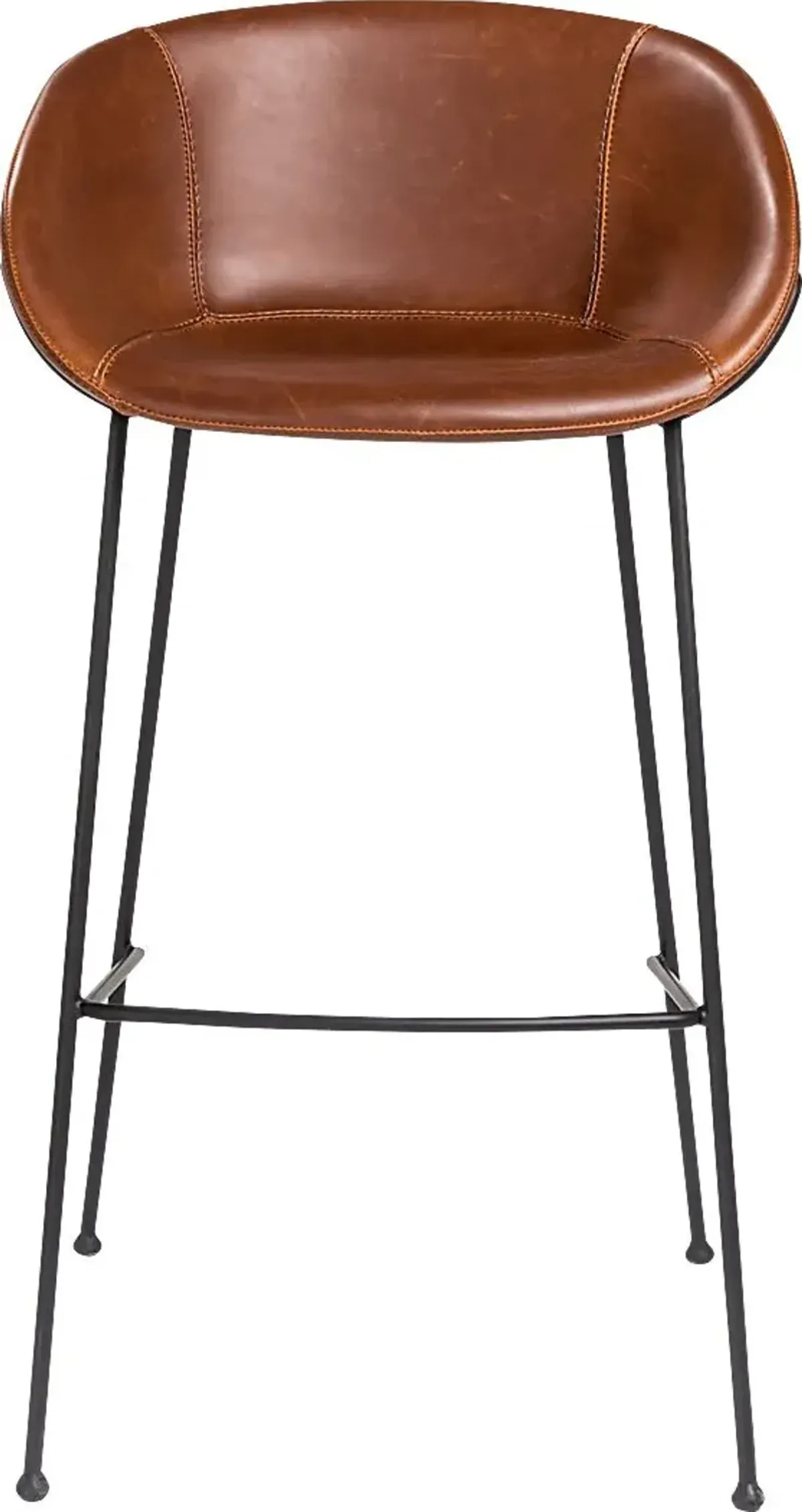 Choupique Dark Brown Barstool, Set of 2