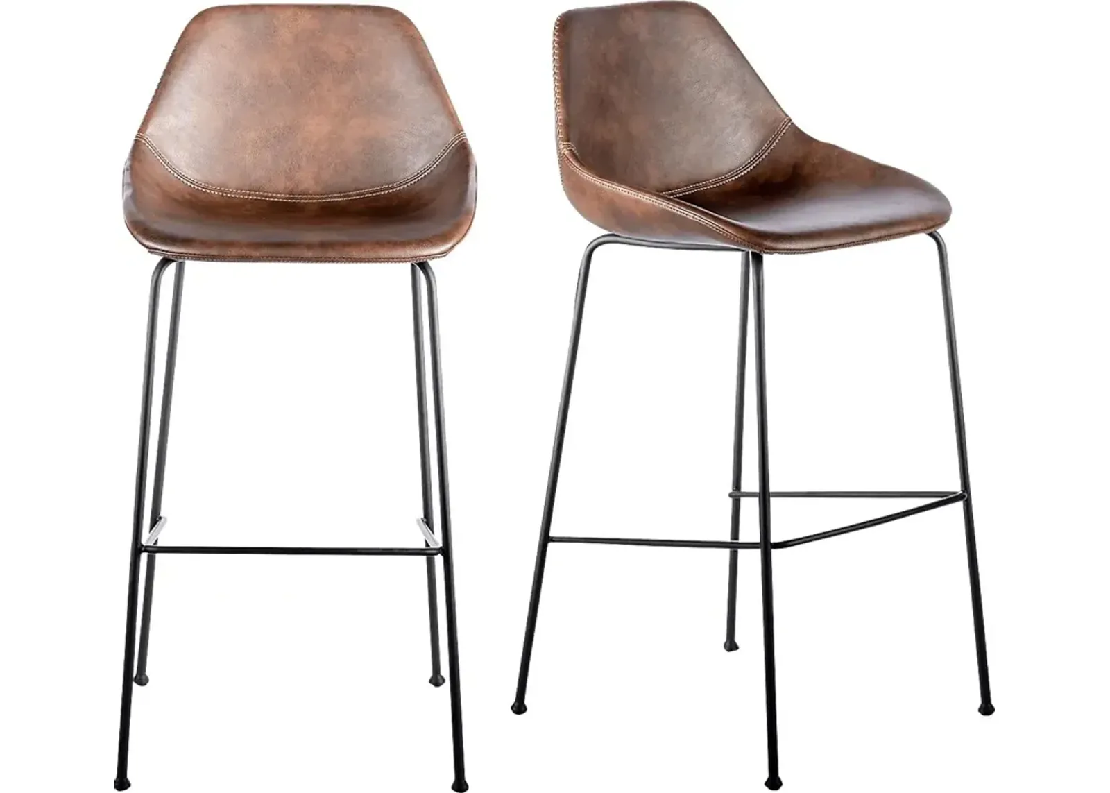 Rockcress Brown Barstool, Set of 2