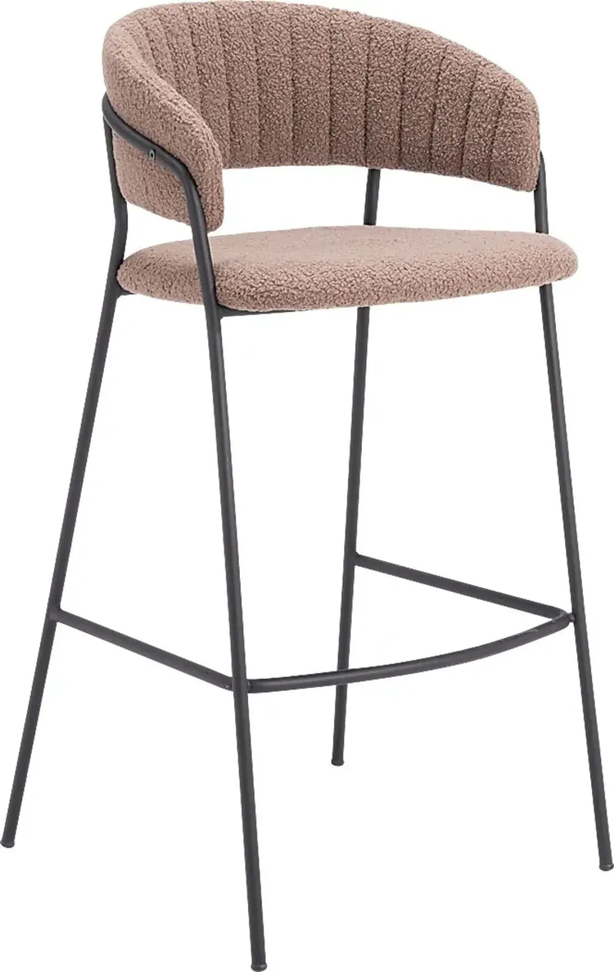 Causbie Brown Barstool, Set of 2