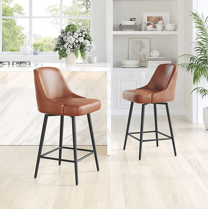 Marina Brown Counter Height Stool