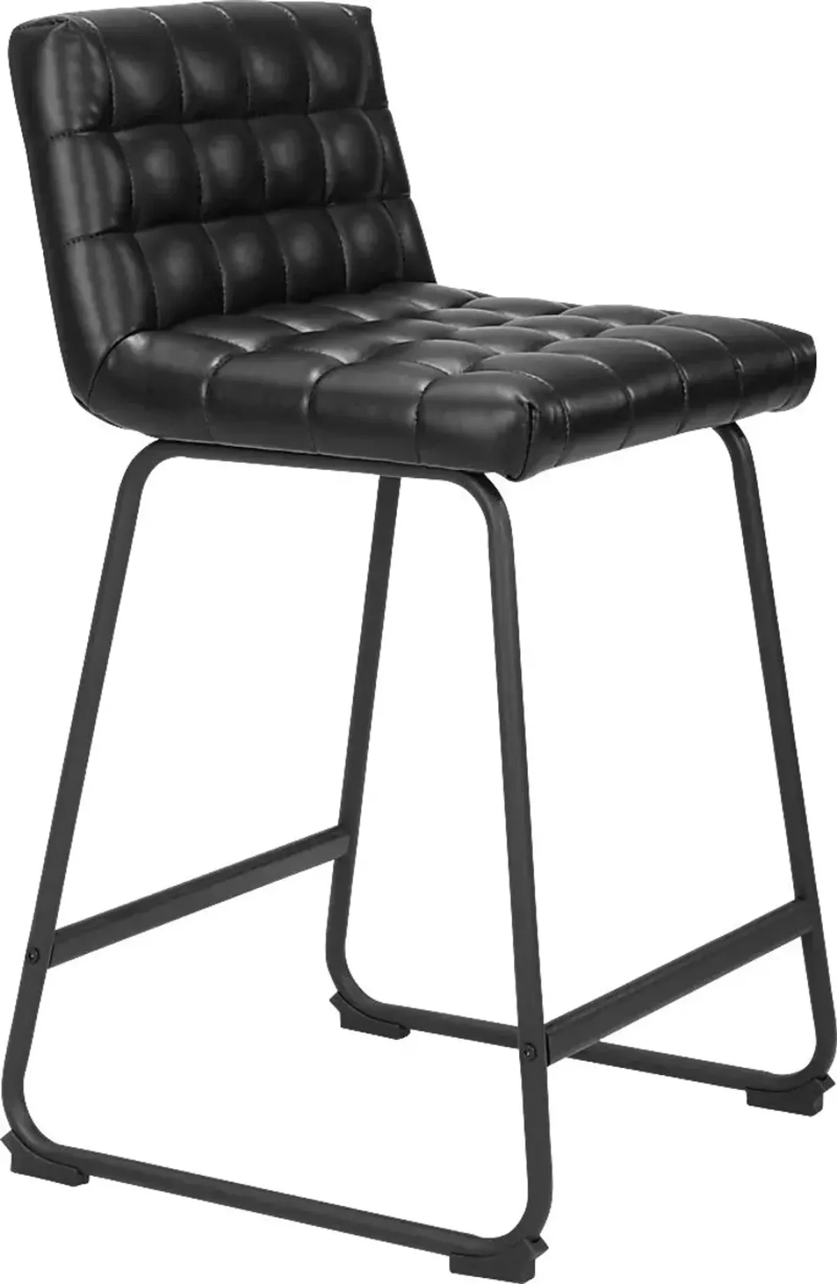 Weiland Black Counter Height Stool, Set of 2