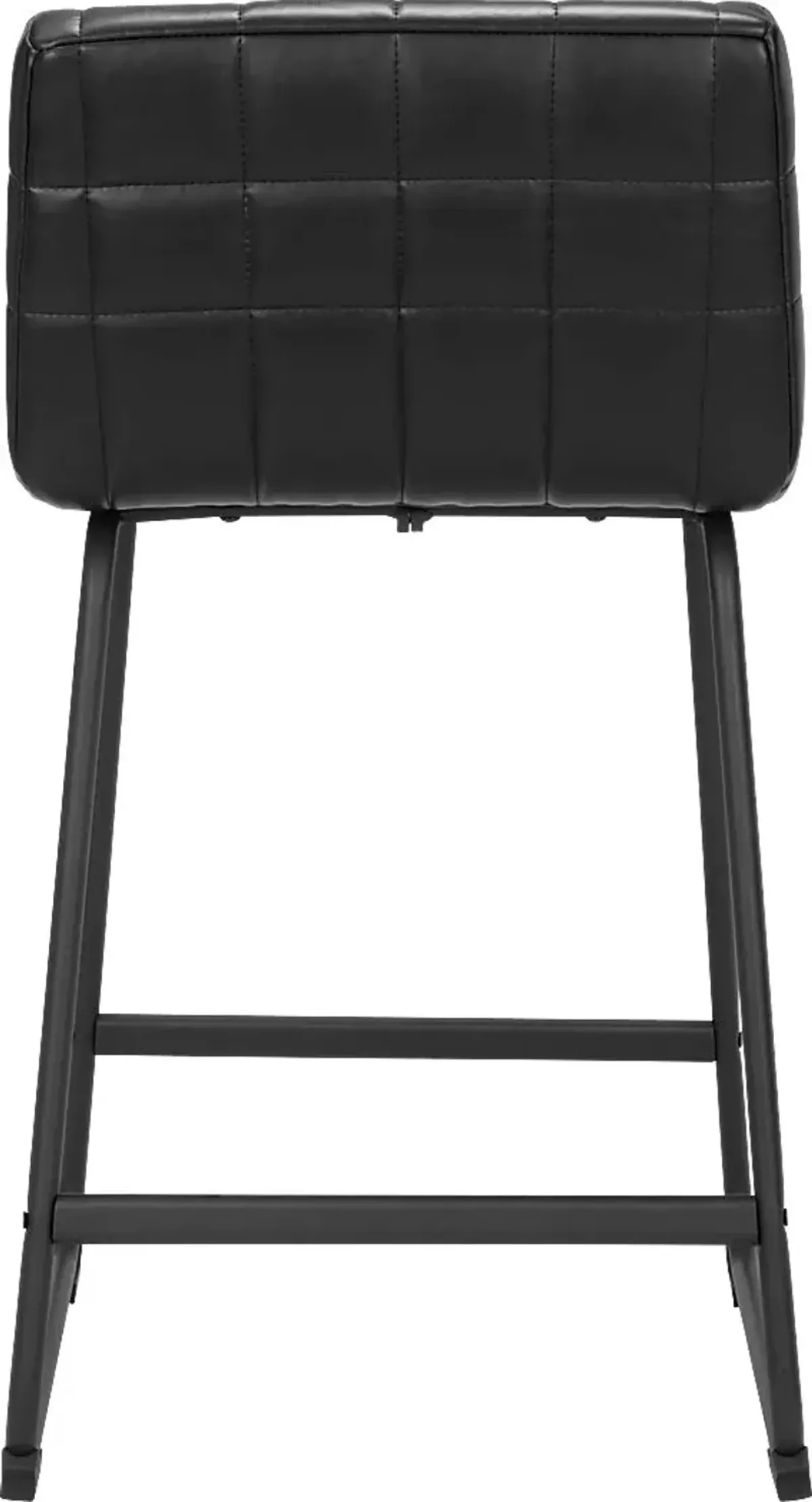 Weiland Black Counter Height Stool, Set of 2