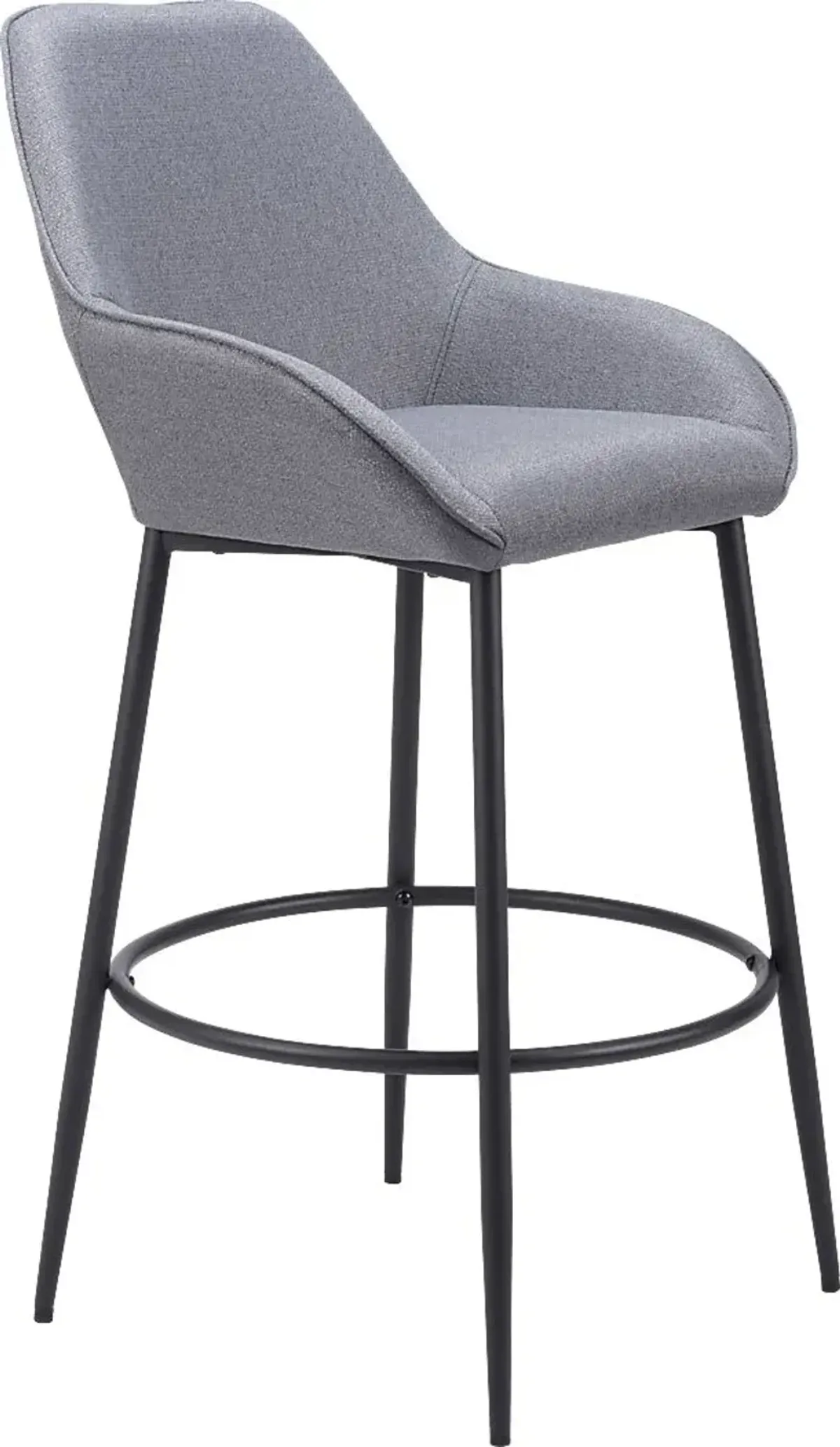 Harlan Gray Barstool, Set of 2