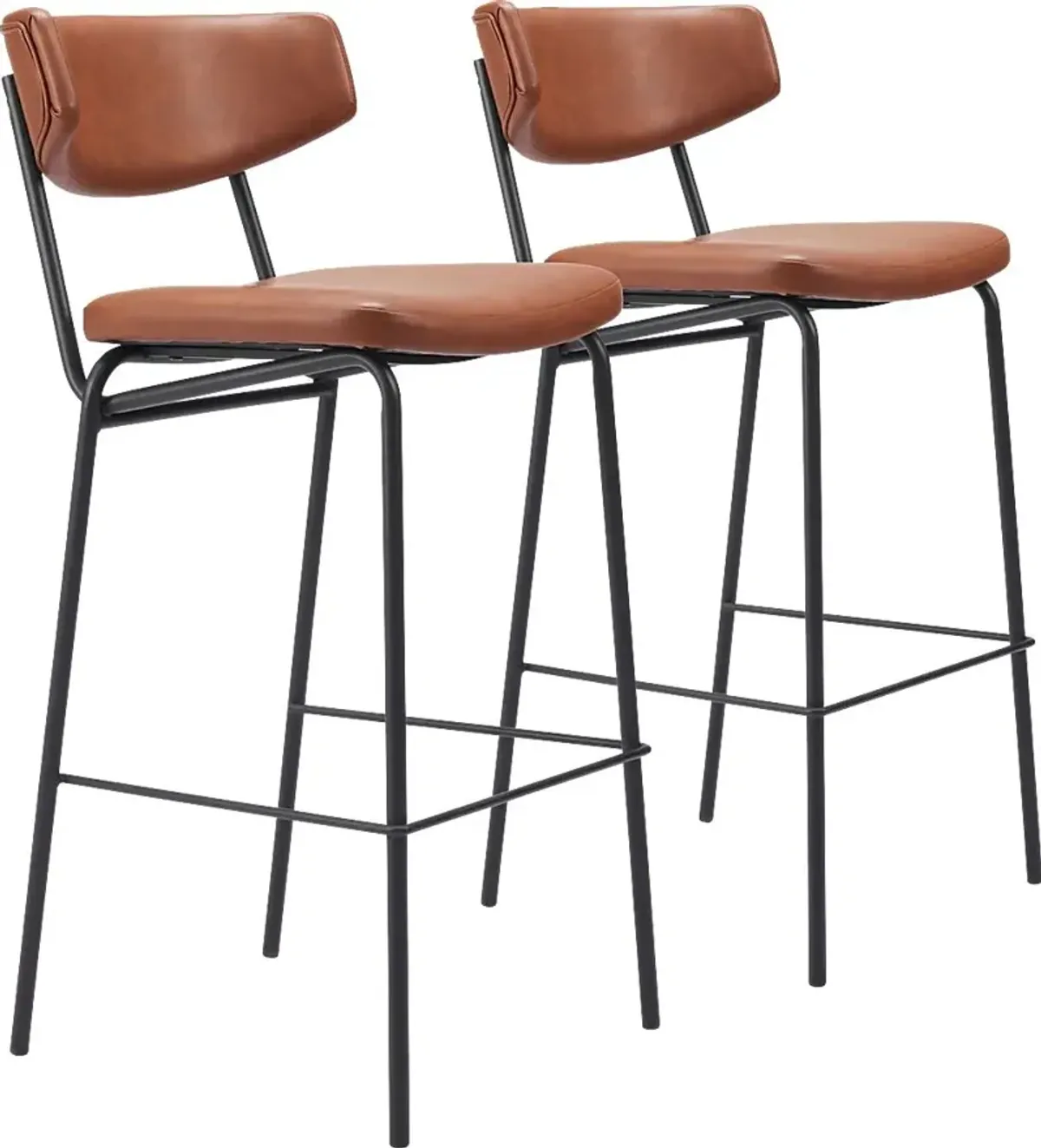 Haciendas Brown Barstool, Set of 2