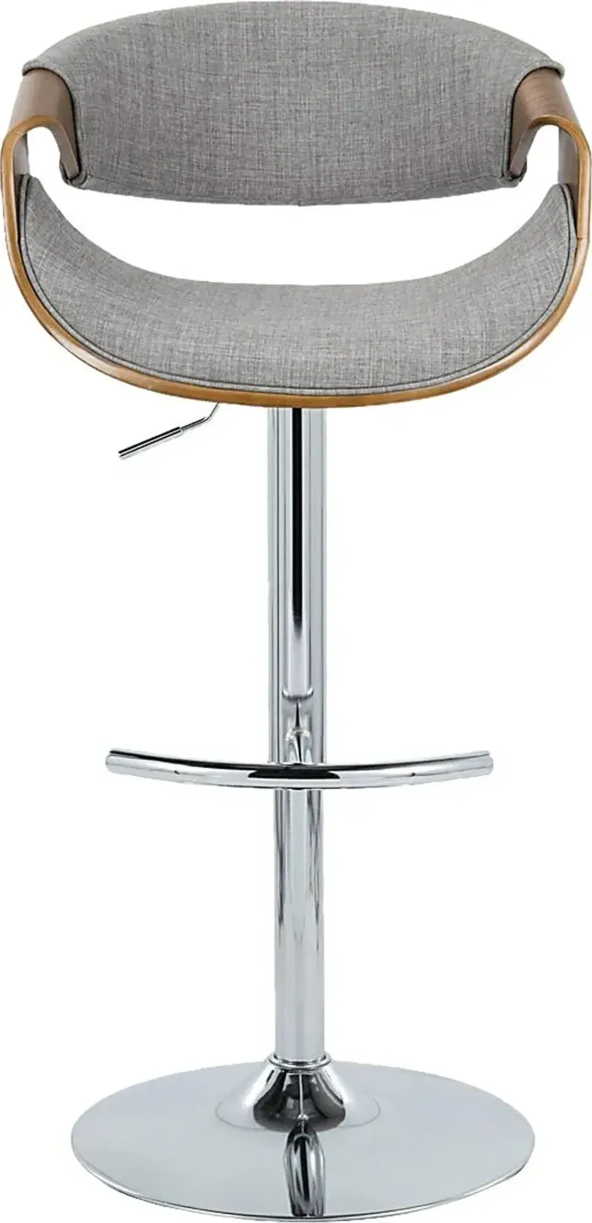 Willowwick Gray Adjustable Barstool, Set of 2