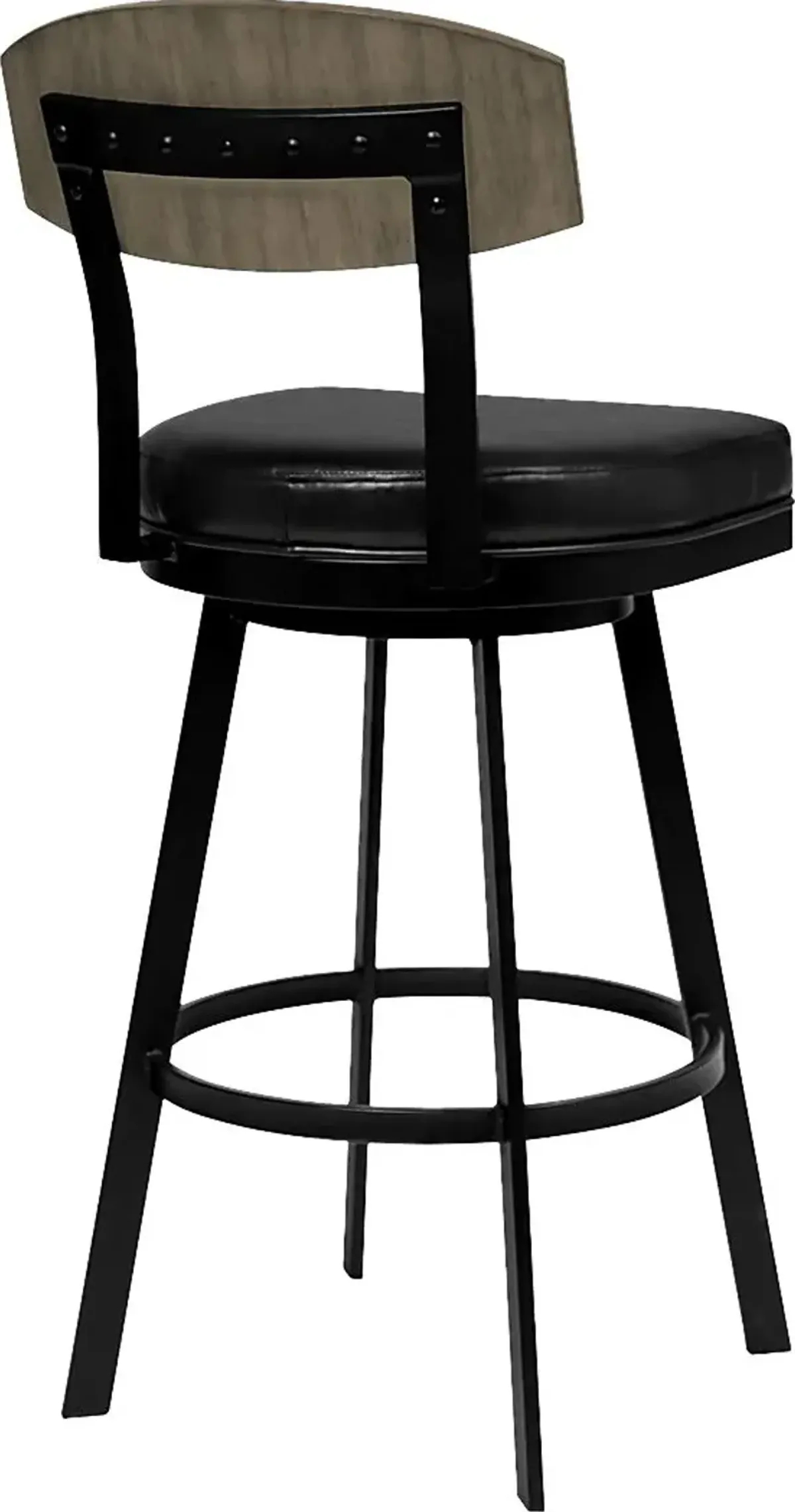 Paseco Black Counter Height Stool