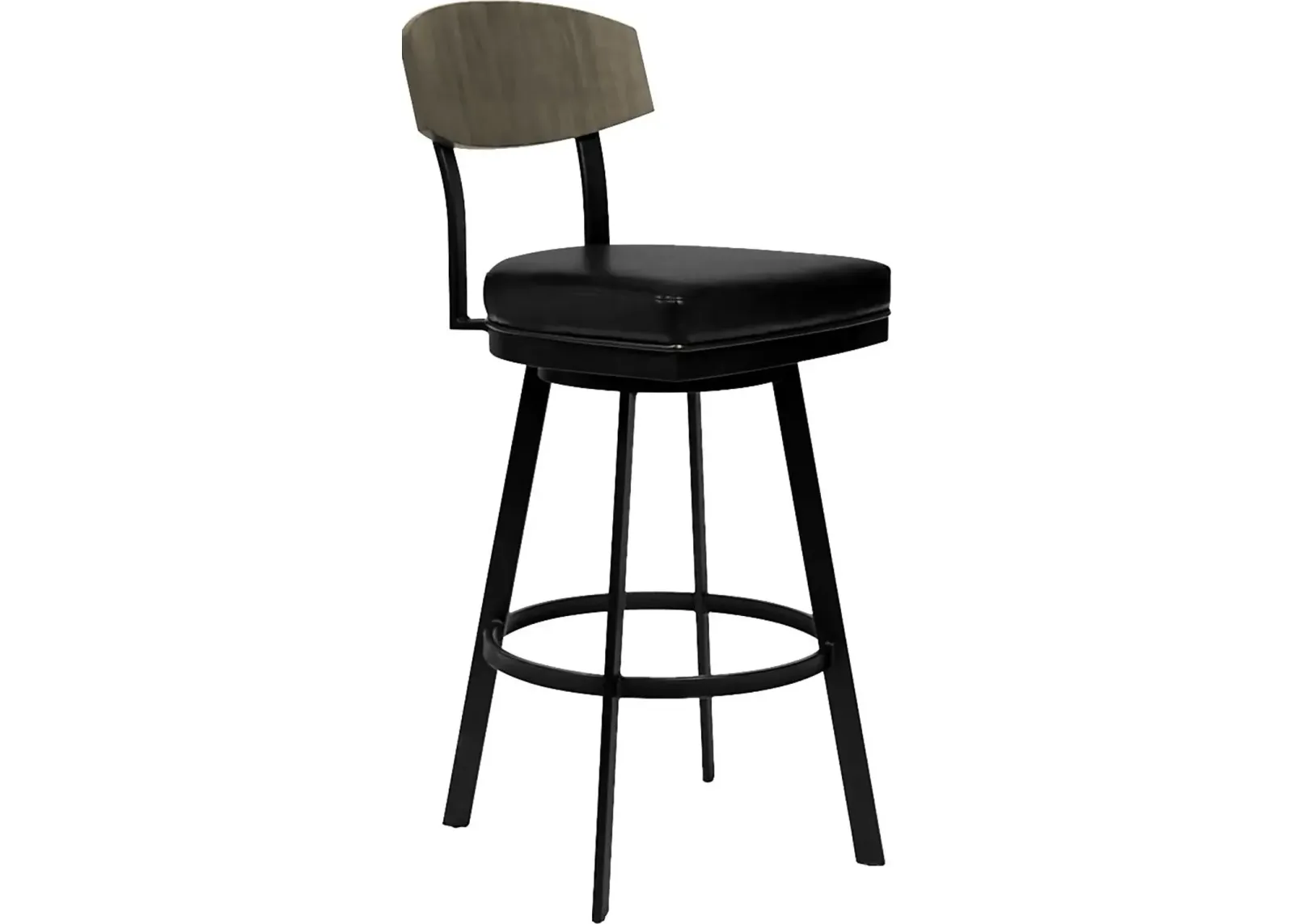 Paseco Black Counter Height Stool