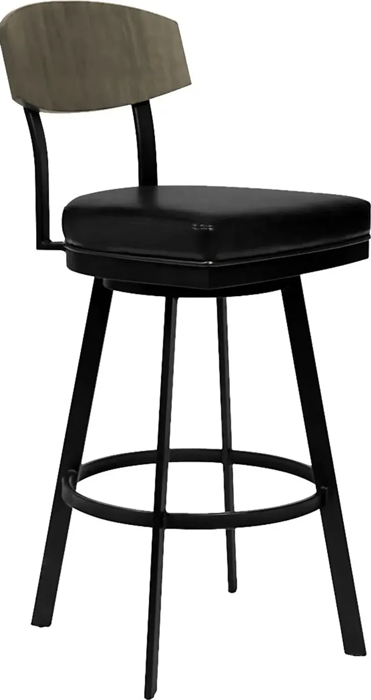 Paseco Black Counter Height Stool