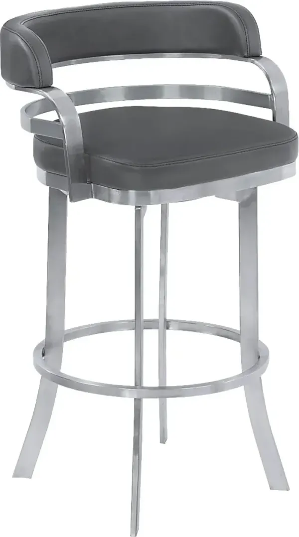 Abbeydale Gray Counter Height Stool