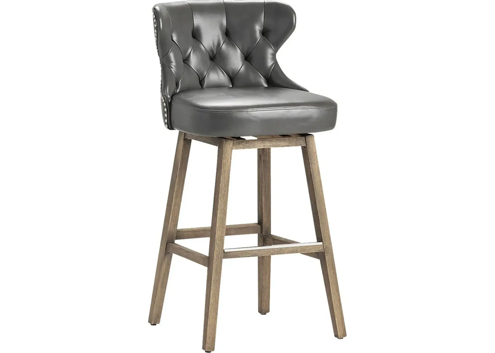 Lundren Gray Barstool