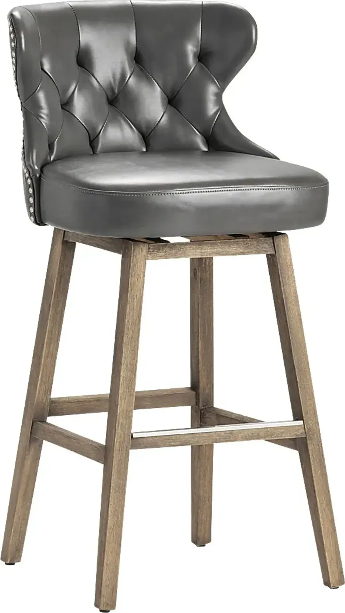 Lundren Gray Barstool