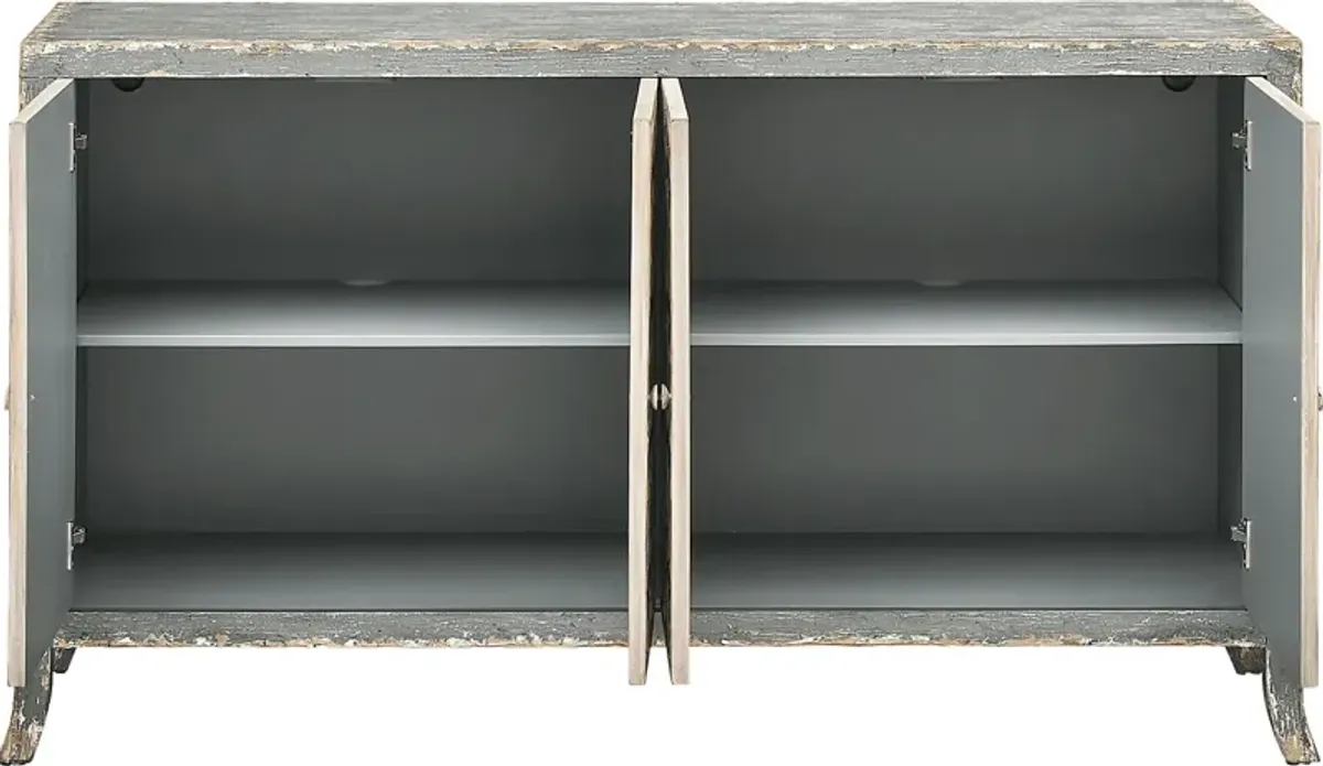Westpepper Gray Credenza