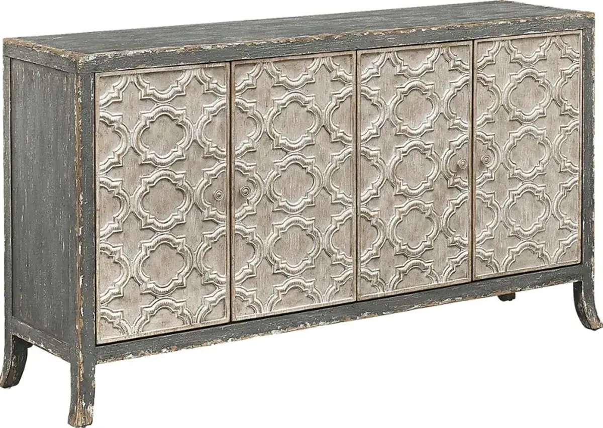 Westpepper Gray Credenza