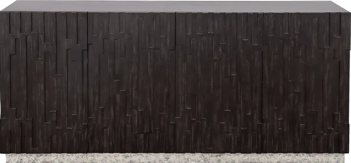 Stillbrook Black Credenza