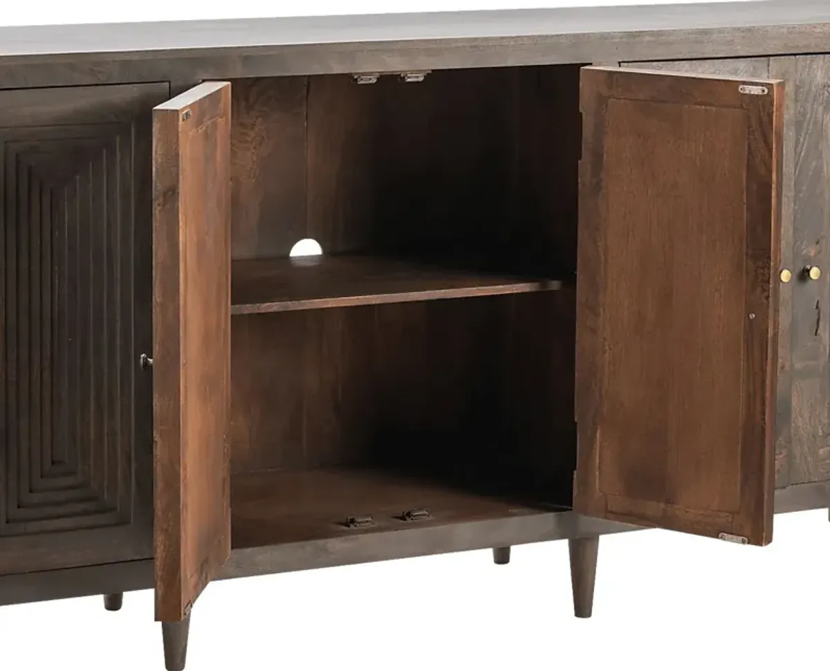 Prairiewood Brown Sideboard